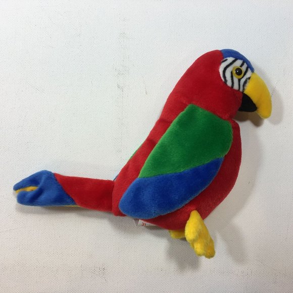 TY Jabber Parrot Tropical Bird Beanie Baby Plush Collection October 10 1997 - Picture 5 of 13